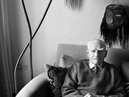 05 Alberto Moravia. Rome 1989